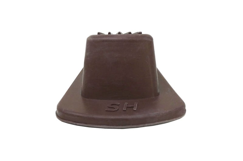 Shepherd Hardware 9133 Heavy Duty Rubber Door Wedge, Brown - Image 5